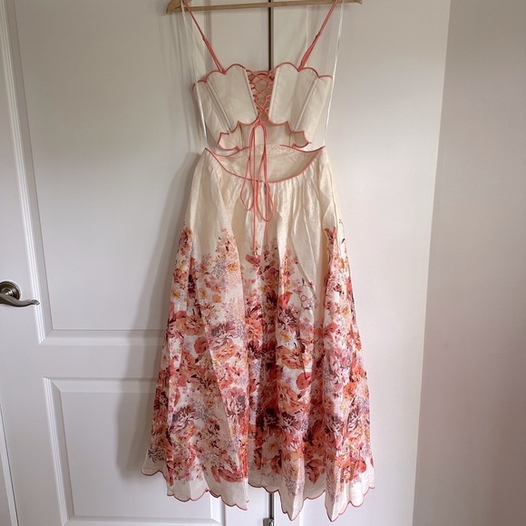 SOLD Zimmermann Devi Midi Linen Dress - size 0 | XS-S - Picture 11 of 15
